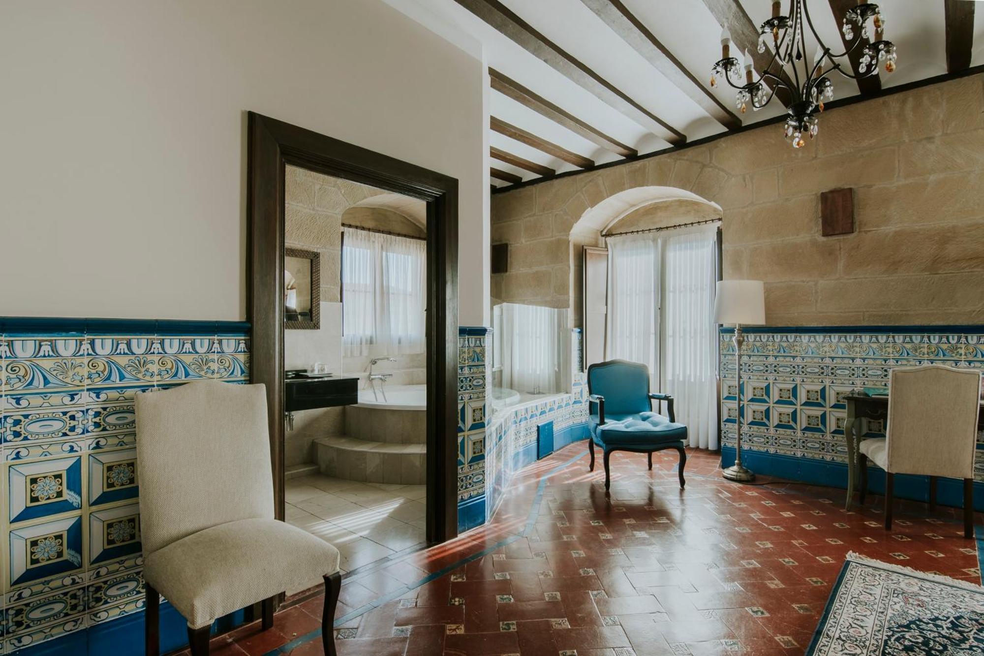 Hospederia Palacio De Casafuerte Zarratón Exteriör bild
